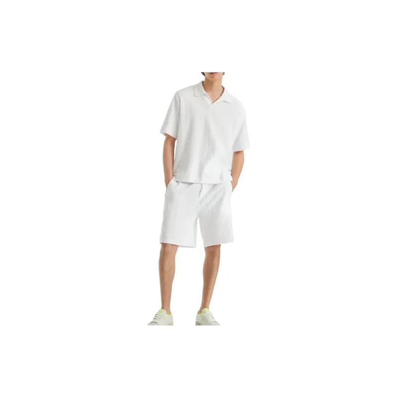 FENDI Casual Shorts Men White-2