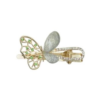 Yiru Alloy Resin Hair Slide Women's