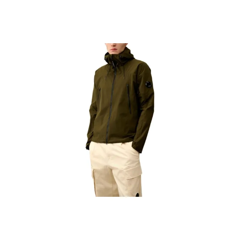 C.P.Company Pro Tek Hooded Jacket Jackets Coats Men's Ivy Green-4