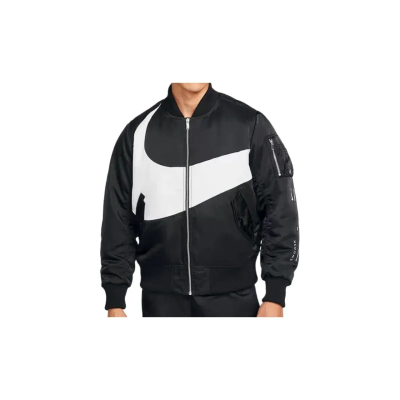 Nike Therma-FIT Synthetic Phil Reversible Bomber Jacket Black-4