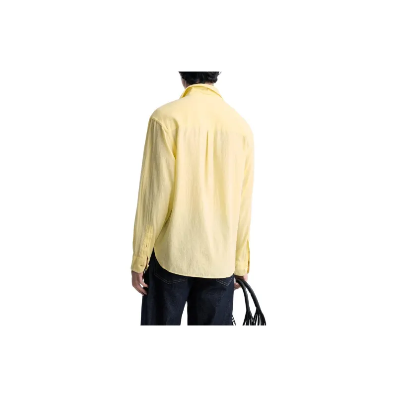 ZARA Shirts Men Yellow-2
