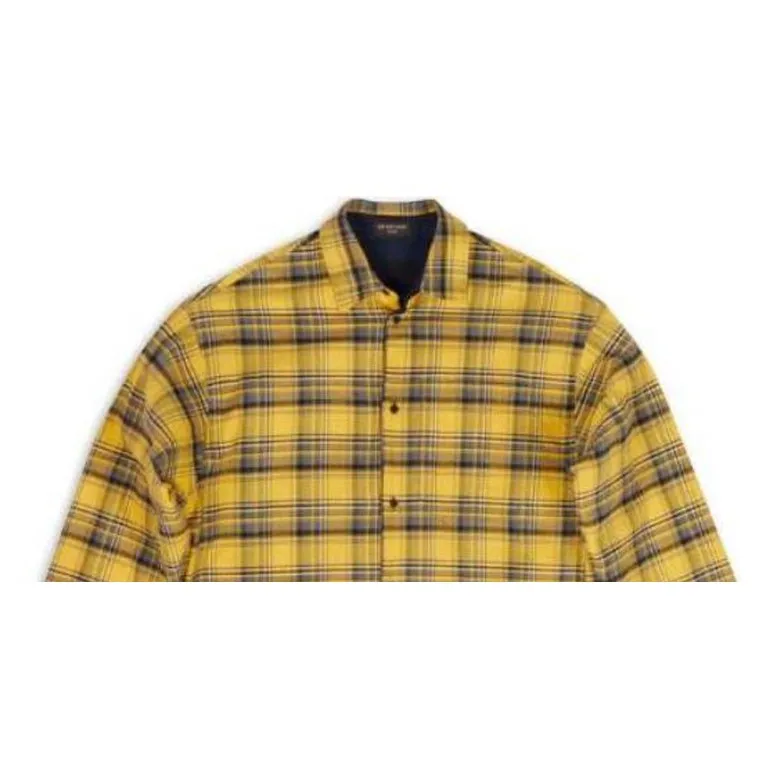 Balenciaga Shirt Regular Fit Men's Yellow-4