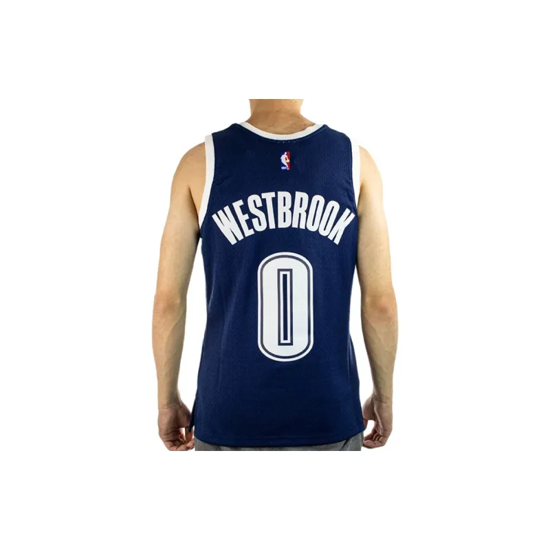 Mitchell & Ness Basketball Jersey Unisex Dark Blue-3
