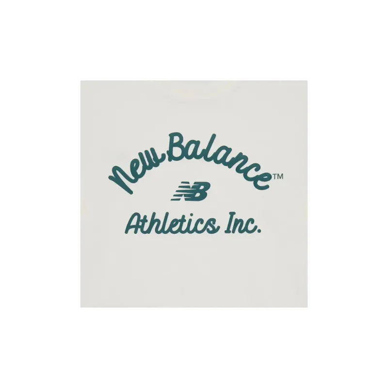 New Balance SS24 T Shirt Men's White-5