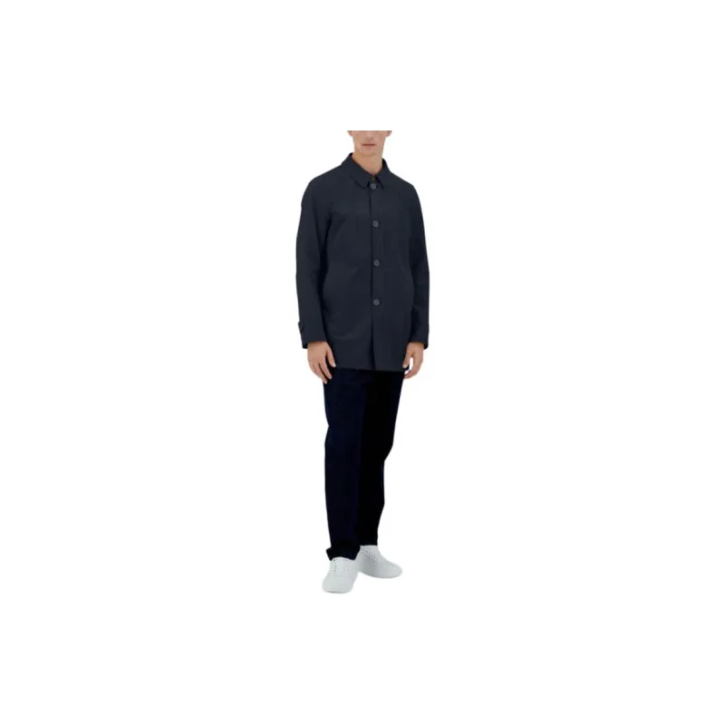 HERNO Single-Breasted Long Sleeved Trench Coat-4