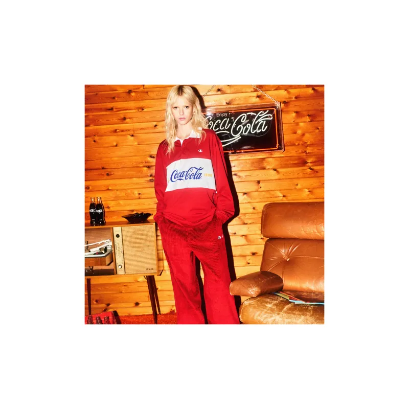 Champion x Coca Cola Knitted Sweatpants US Version Unisex-2