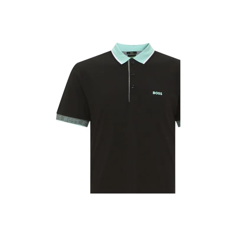 HUGO BOSS Polo Shirts Men Black-5