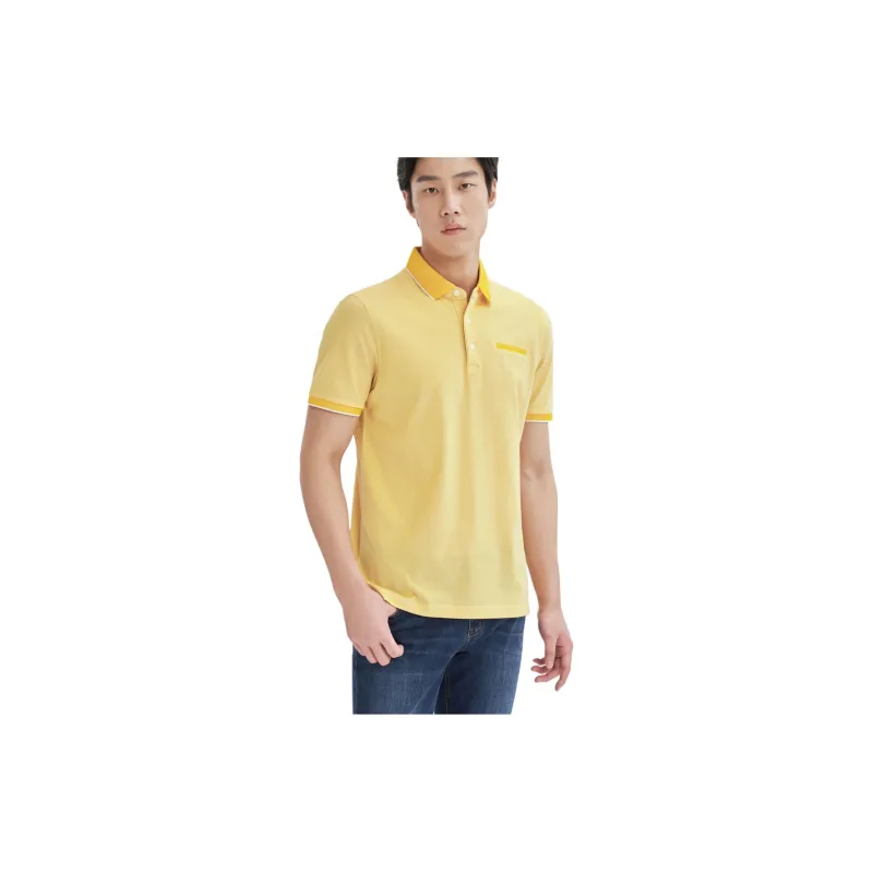 GOLDLION Spring Summer Polo Shirt Men's Multi Specification Multiple Colors-3
