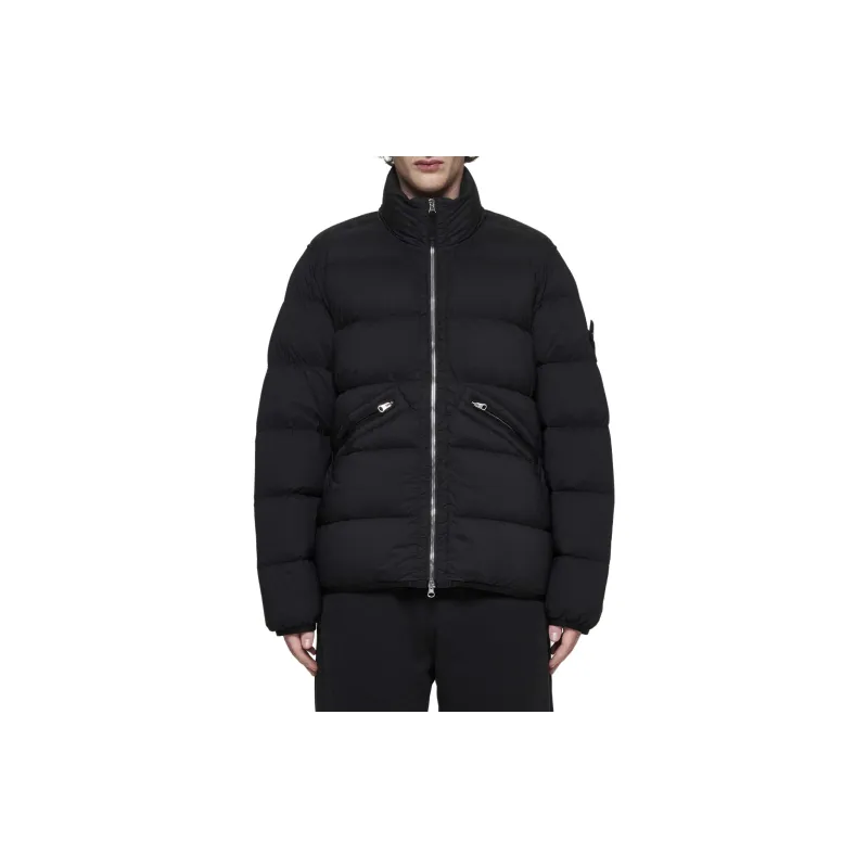 STONE ISLAND Stretch Nylon Down Jacket-2