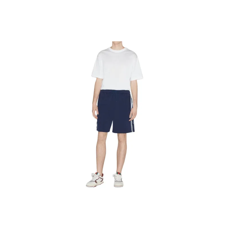 GUCCI Casual Shorts Men Blue-1