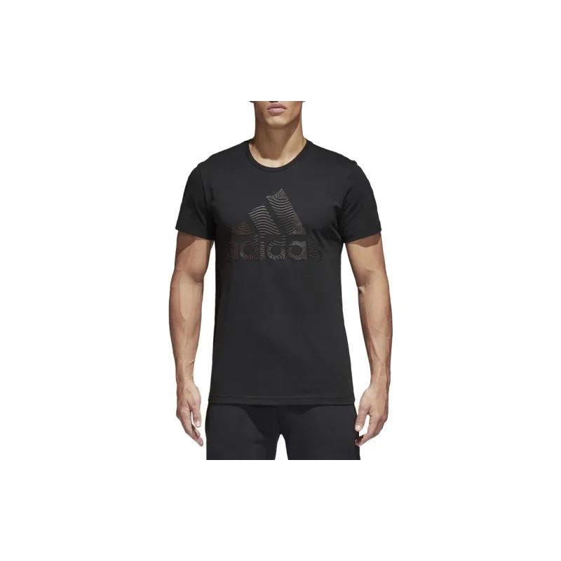 Adidas T Shirts Men Black-2
