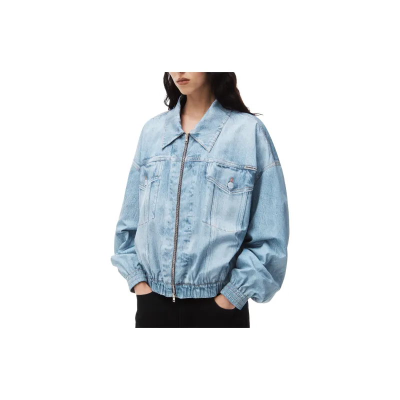 Alexander Wang Denim Bomber Jacket-3
