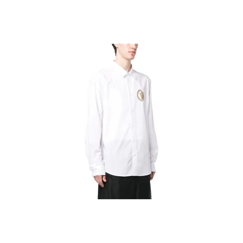 VERSACE JEANS COUTURE Long Sleeved Buttoned Shirt-3
