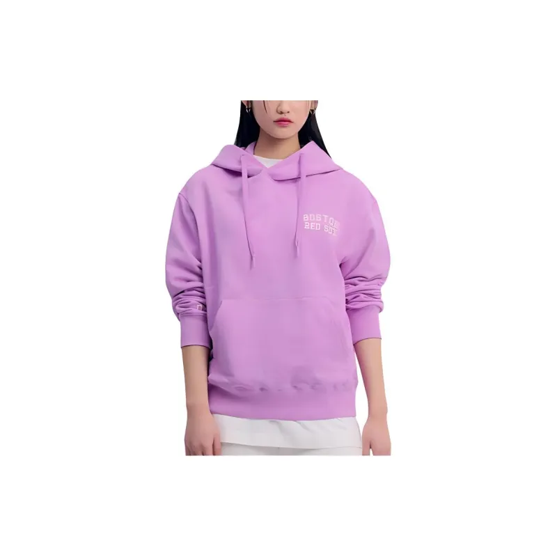 MLB SS24 Boston Red Sox Sweatshirt Unisex Light Lavender-4