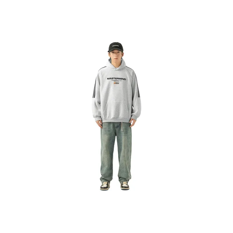 WOOD SOON Print Pullover Loose Fit 2024 Spring Couple Top Men's-5
