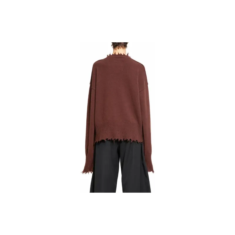 UMA WANG Raw Edge Drop Shoulder Jumper-2