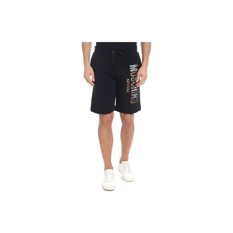 MOSCHINO Casual Shorts Men Black-1