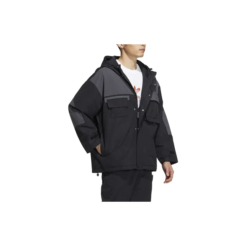 Adidas Originals Jacket Men's Black-4