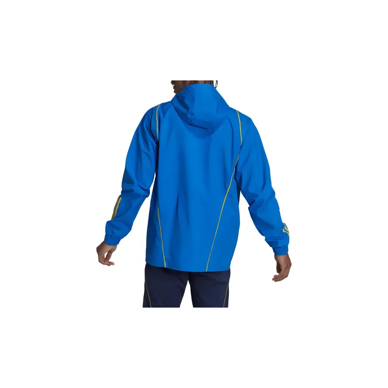 Adidas Jackets Coats Men's Bright Blue / Eqt Yellow-2