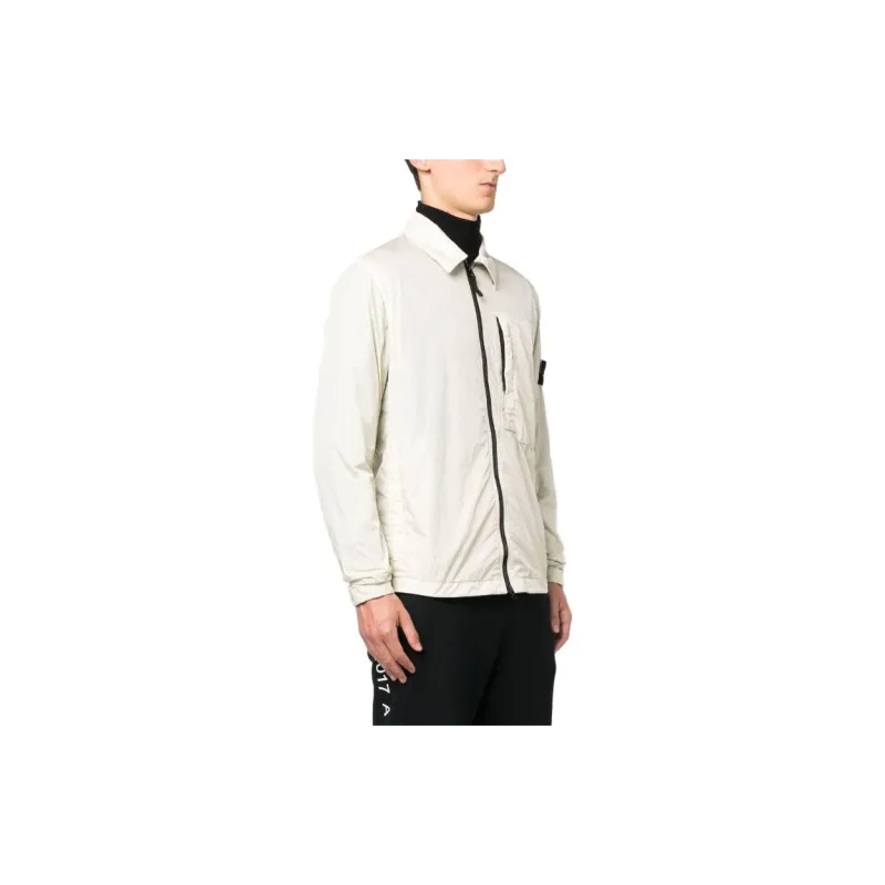 STONE ISLAND Compass patch Lightweight Zip up Jacket-4