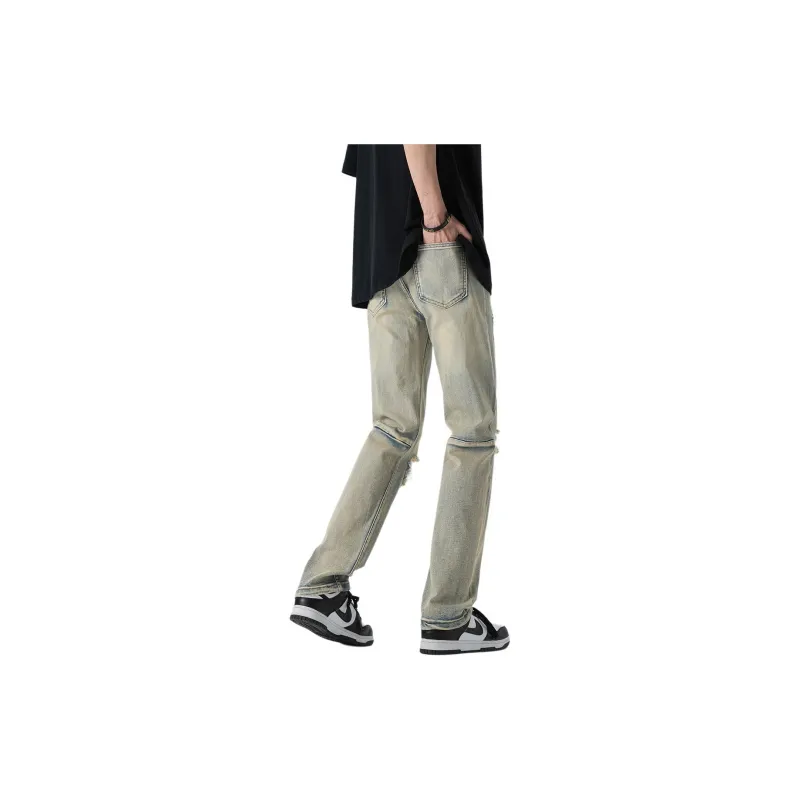 EPTISON Jeans Men Yellow Mud-5
