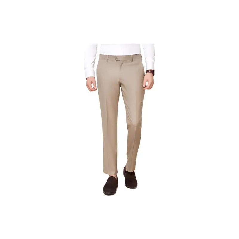 Yiwen Suit Trousers Men Khaki-2