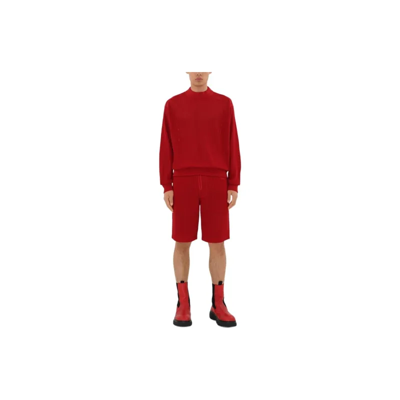 Burberry Casual Shorts Men's Red-2