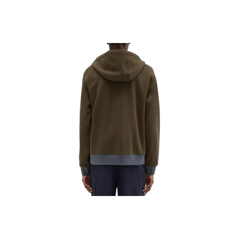 THEORY Designer Co-authored Collection Sweatshirts Men Olive Gold Green-3