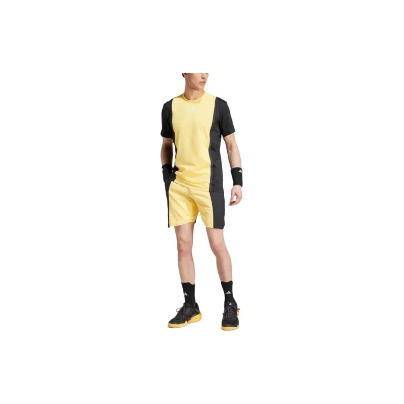 Adidas Casual Shorts Men's Yellow-1