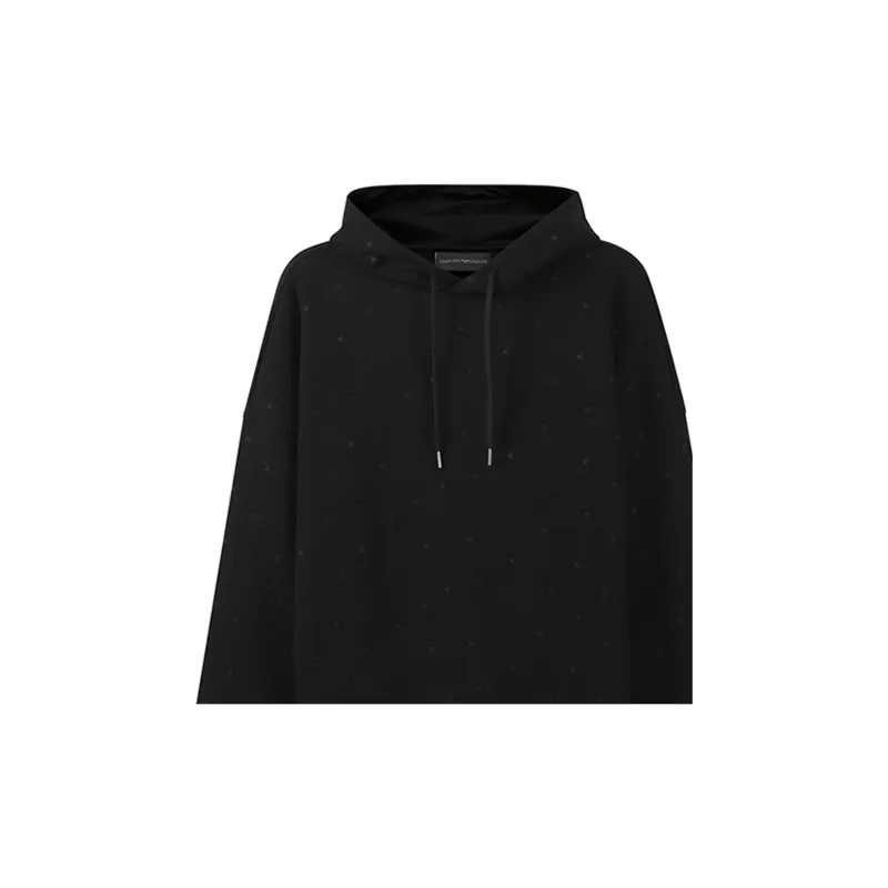 EMPORIO ARMANI Sweatshirts Men Black-5