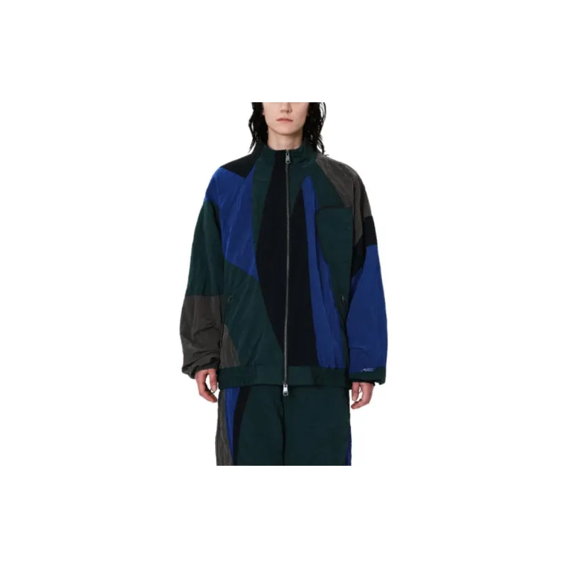 ADER ERROR Abstract pattern Print Bomber Jacket-2