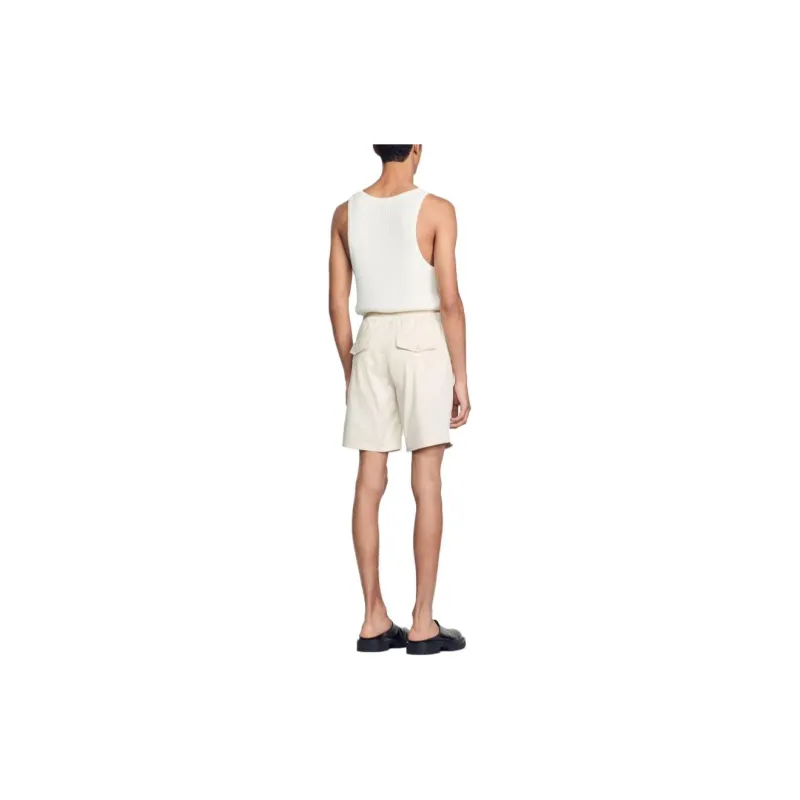 Sandro Casual Shorts Men Light Umber-2