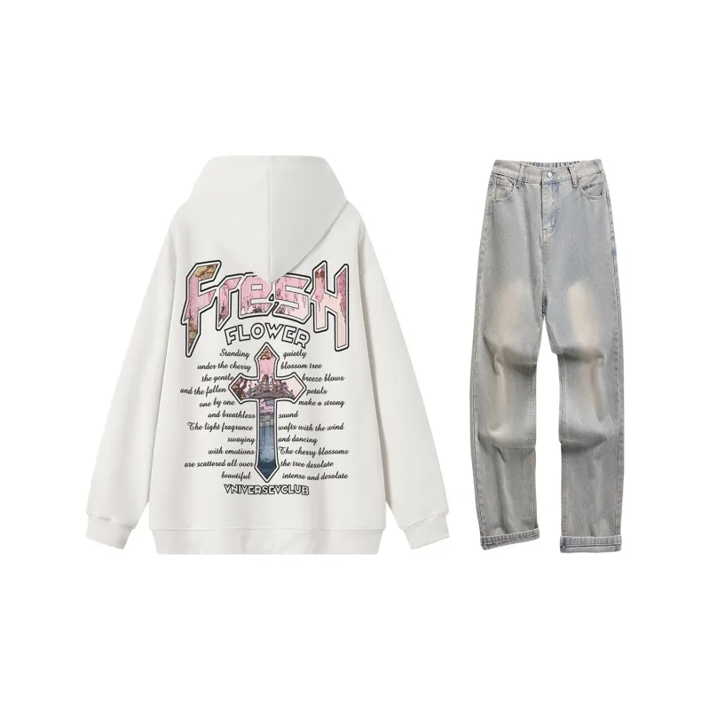 VniVerseVClub Sweatshirt Set Unisex-5