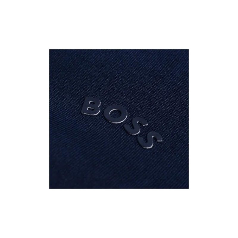 HUGO BOSS Salbo Curved Logo print Sweatshirt-4
