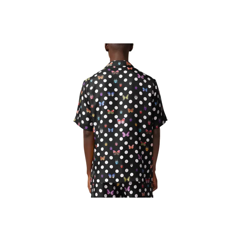 VERSACE Shirts Men Black-3