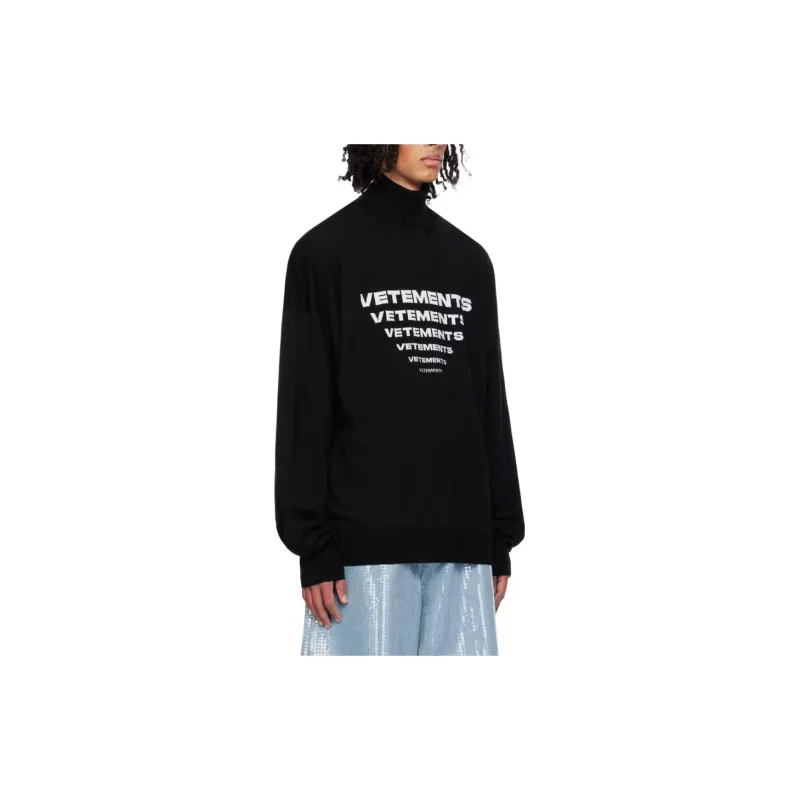 Vetements SS24 Sweater Men's Black-1