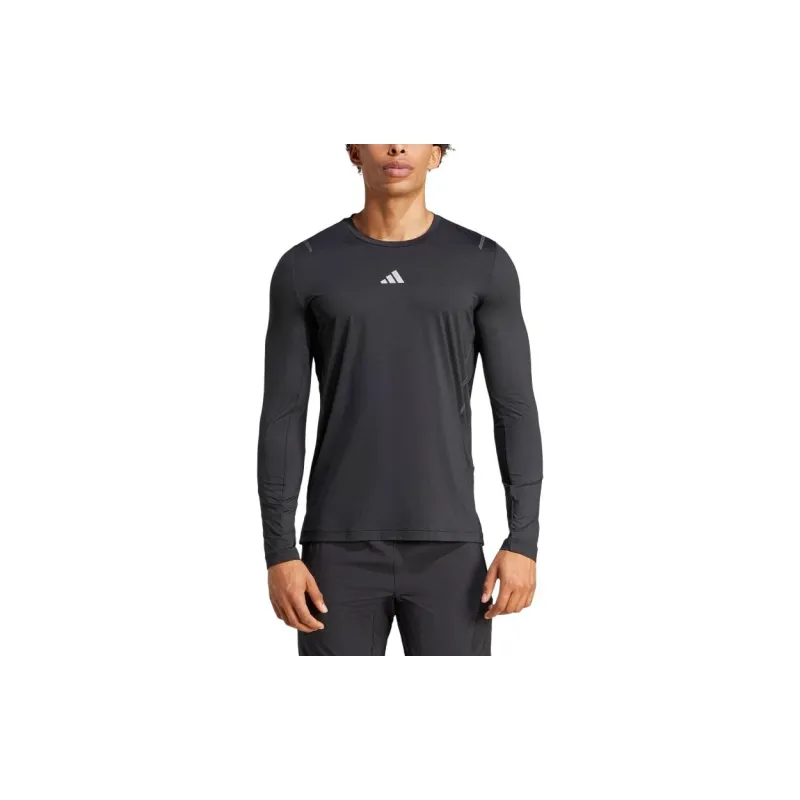 Adidas Free Shipping With AdiClub Cool Feel Long Sleeve Top-1