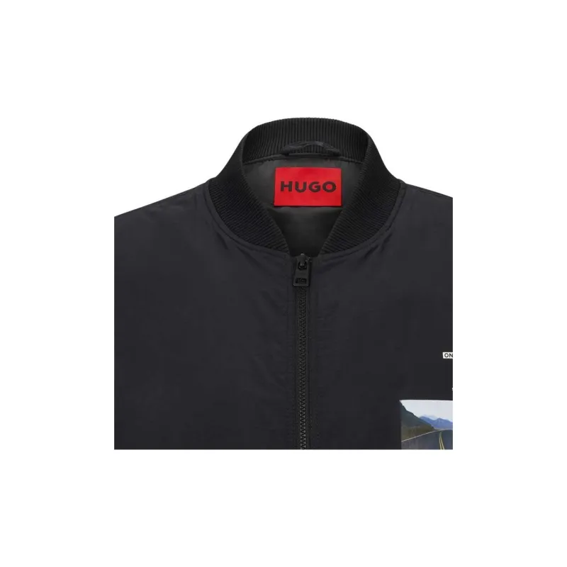 HUGO BOSS Jackets Men Black-5