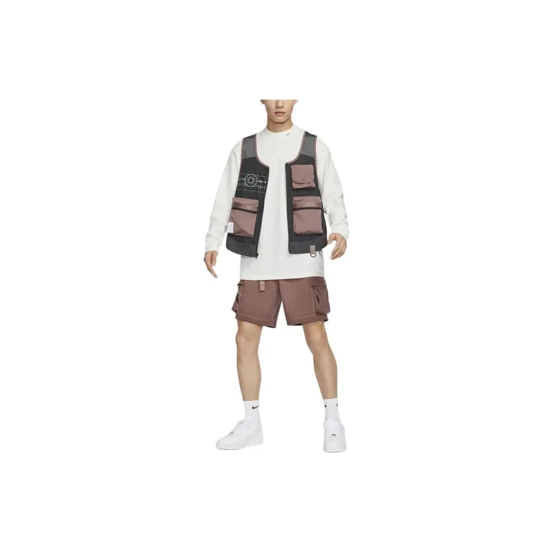 Nike NAI KE Series Sportswear Vest Men's Dark Smoke Gray-3