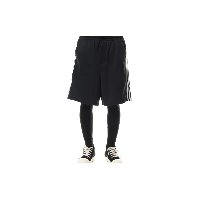 Adidas Y 3 3 Stripes Track Shorts-2