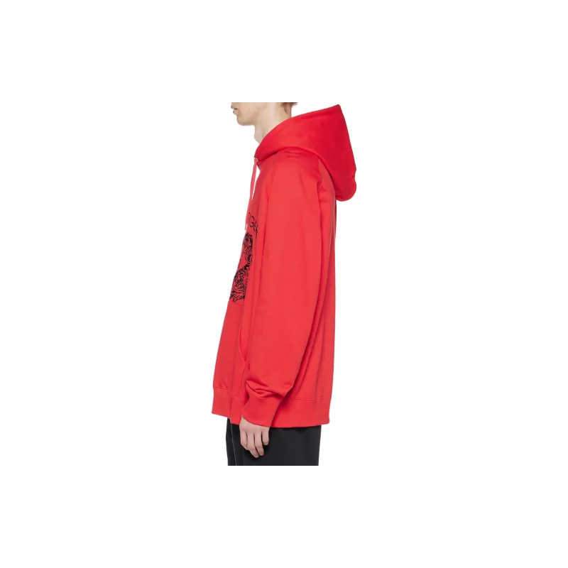 Onitsuka Tiger SWEAT HOODIE Sweatshirt Unisex Red-4