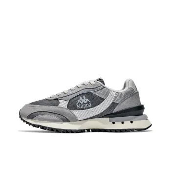 Kappa Non slip Lightweight Low Top Running Shoes Unisex Gray