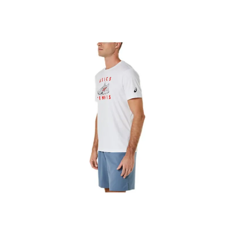 Asics Court GPX T-Shirts Men White-3