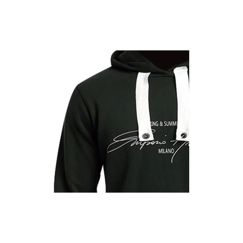 EMPORIO ARMANI Sweatshirts Men Black-3