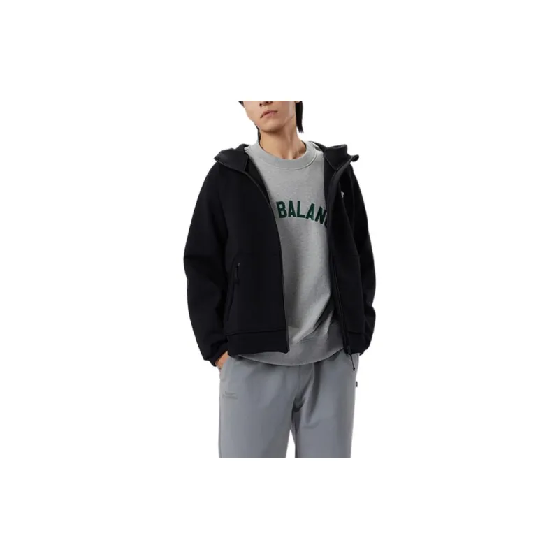New Balance Jackets & Coats Men's Black-3