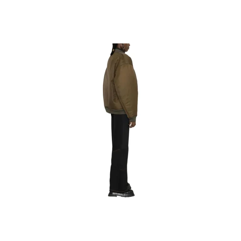 Y/Project Embroidered logo Pinched Bomber Jacket-1