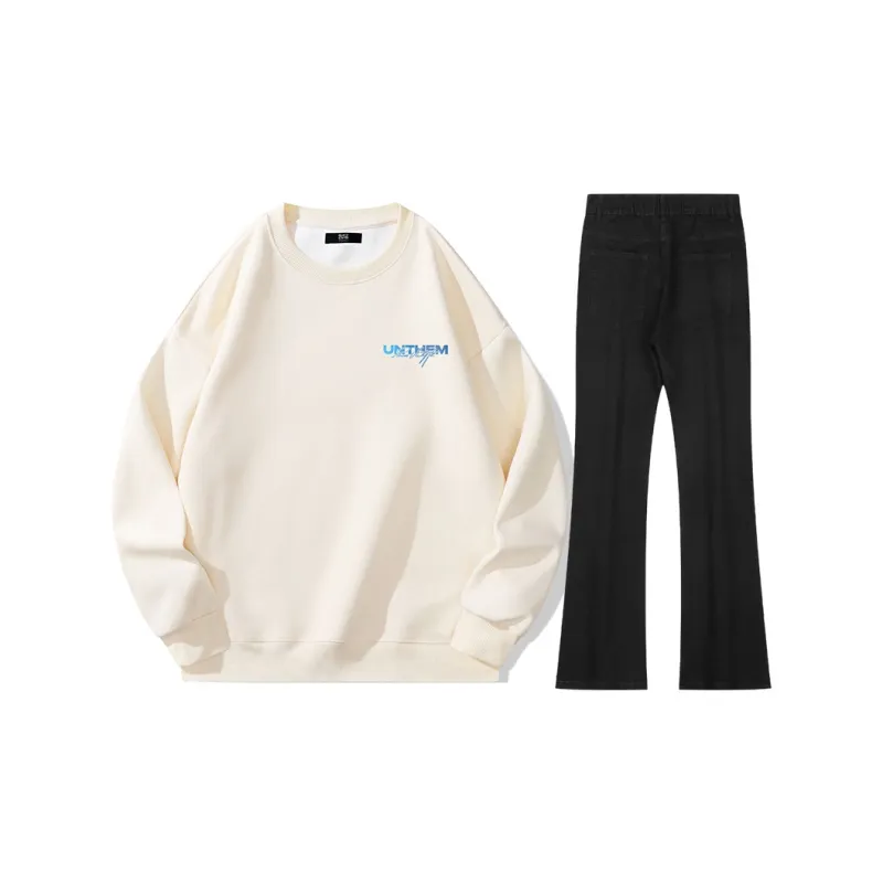 UNthemed Sweatshirt Sets Unisex-9