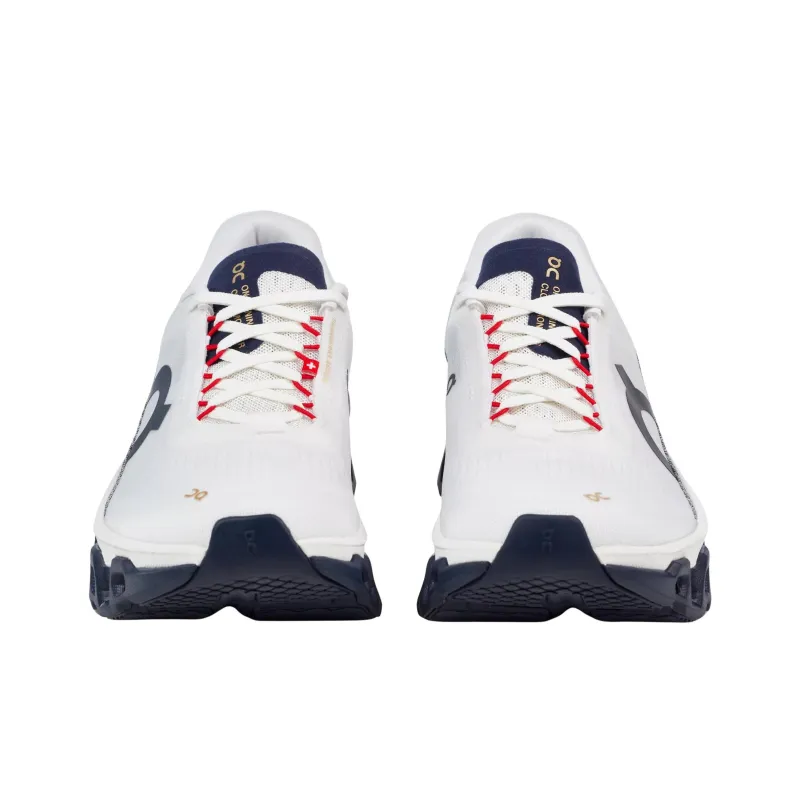 On Running CloudmOnster 2 Shoes Women's Low-top White/Blue-2
