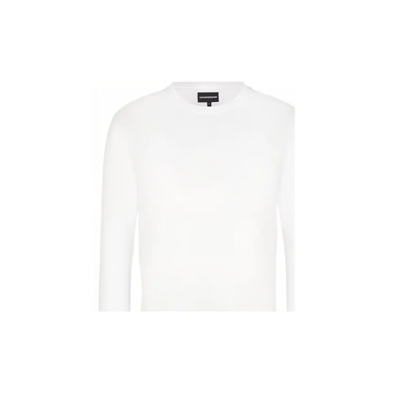 EMPORIO ARMANI Asv Lyocell blend Jersey Jumper-4
