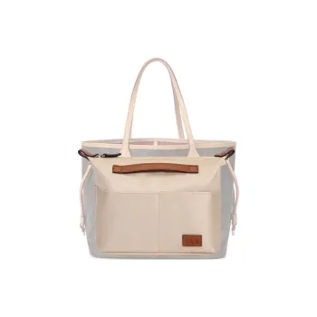 Tide Tribute Silk Liner Lining With Zipper Storage Medium Bag With Interior Pocket Women's Multicolor